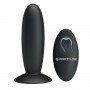 Анальный стимулятор с вибрацией Remote Control, Black 30363 LYBAILE