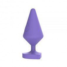 Анальный плаг Large Luv Heart Plug, Purple 291305