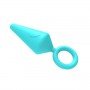 Анальный плаг Candy Plug L, Blue 291316 CHISA