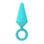 Анальный плаг Candy Plug L, Blue 291316 CHISA