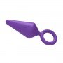 Анальный плаг Candy Plug L, Purple 291317 CHISA