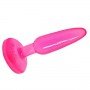 Анальная пробка на присоске Butt plug, Pink 30329 LYBAILE