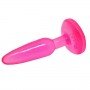 Анальная пробка на присоске Butt plug, Pink 30329 LYBAILE