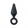 Анальная пробка Pointy Plug medium, Black 281347 sLash