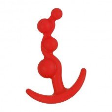 Анальный стимулятор Silicone Anal Toy, Red 310176