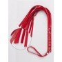 Флогер S&M Fancy Leather Floger, Red 280130 sLash