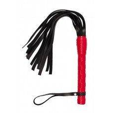 Флогер VIP Leather Flogger, Red 280136