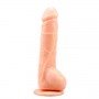 Вибромассажер JEFF STRYKER 8.9" Vibrating Dildo, Flesh 291658 CHISA