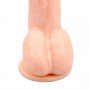 Вибромассажер JEFF STRYKER 8.9" Vibrating Dildo, Flesh 291658 CHISA