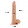 Фаллоимитатор 9.5" Real Extreme Dildo, Flesh 310006 LOVETOY