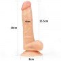 Фаллоимитатор 8" The Ultra Soft Dude, Flesh 310036 LOVETOY