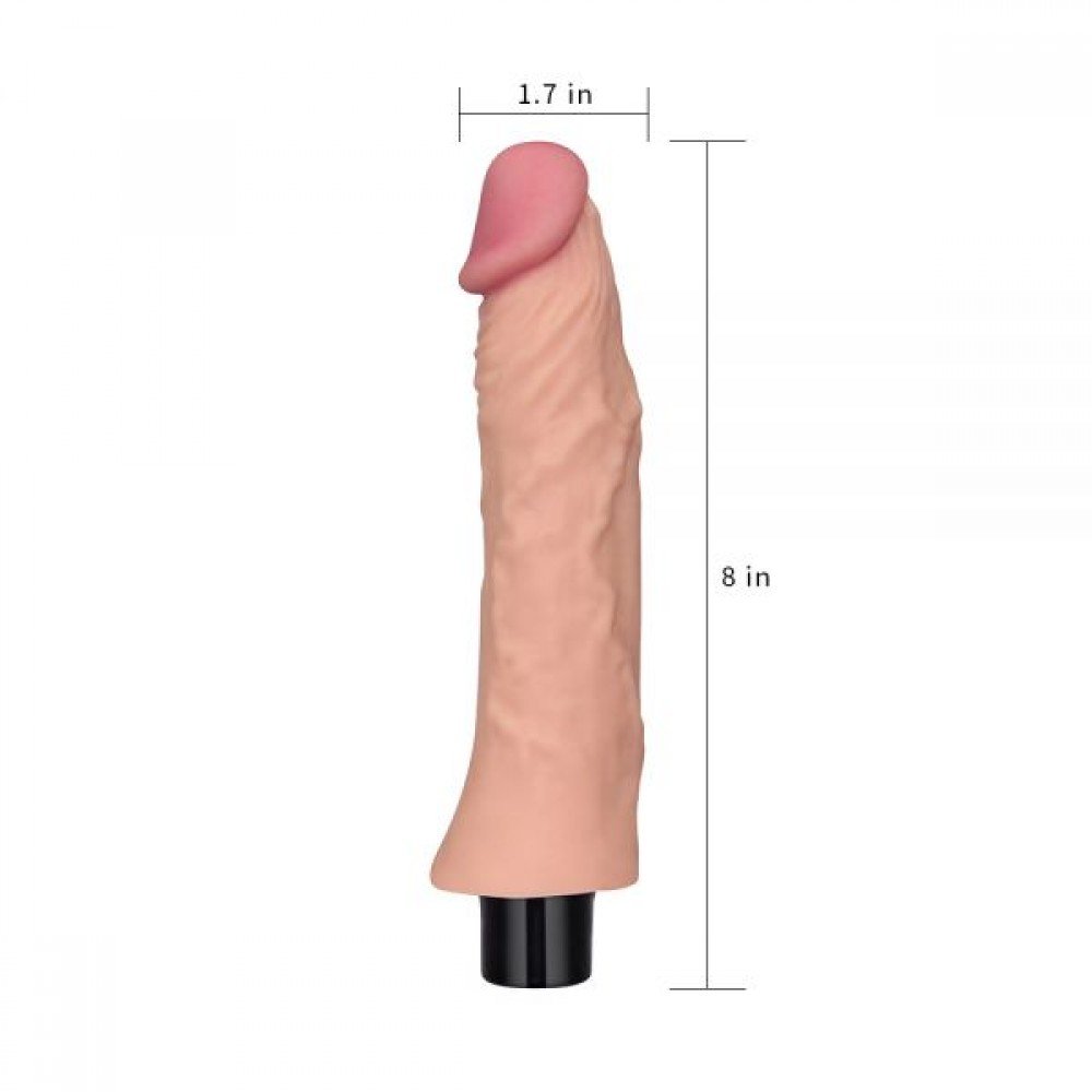 Вибромассажер 8" Real Softee, Flash 310019 LOVETOY