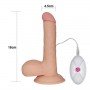 Вибромассажер 7.5" The Ultra Soft Dude, Flesh Vibrating 310037 LOVETOY