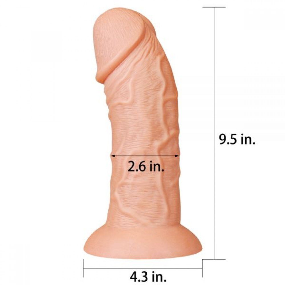 Фаллоимитатор 9.5'' King-sized Dildo, Flesh 310079 LOVETOY
