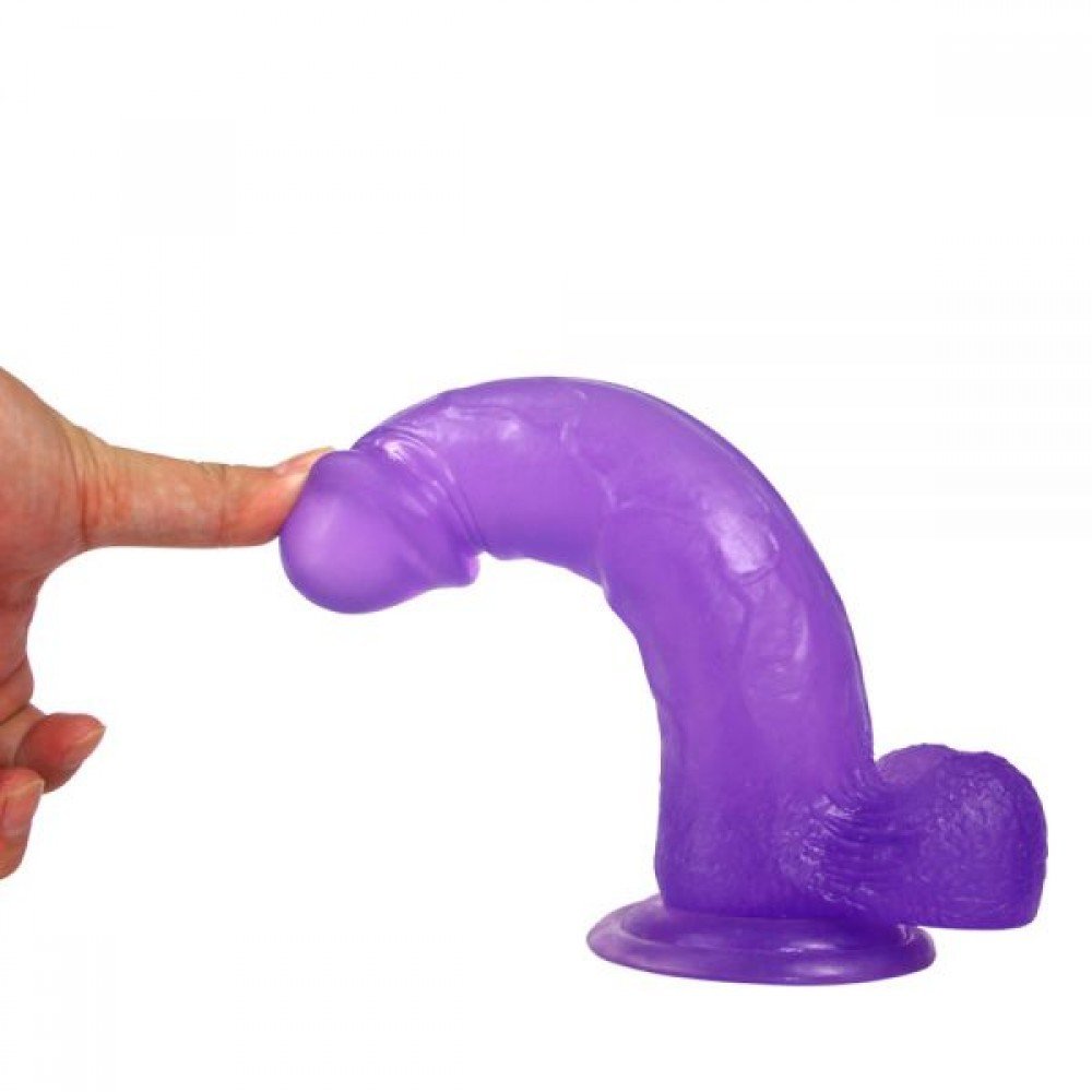 Фаллоимитатор 8" Jelly Studs, Purple 310110 LOVETOY