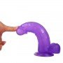 Фаллоимитатор 8" Jelly Studs, Purple 310110 LOVETOY