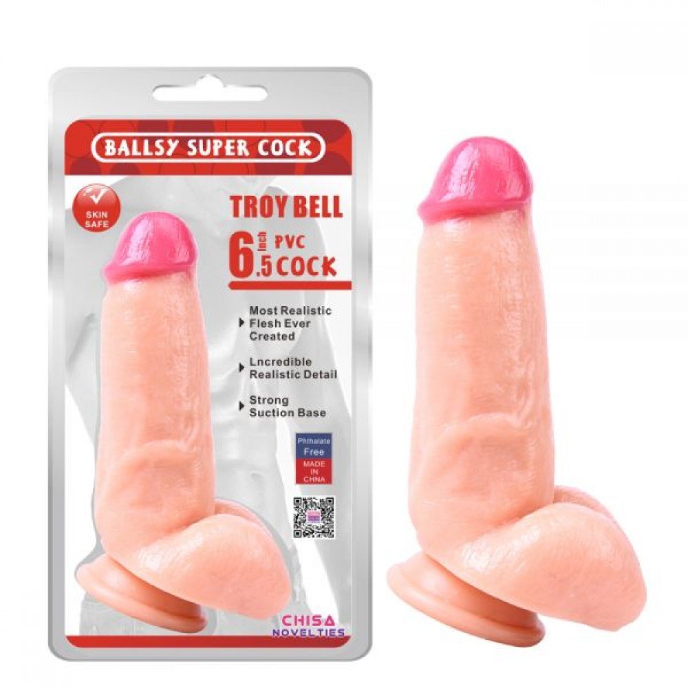 Фаллоимитатор Troy Bell 6.5" Dildo 291440 CHISA
