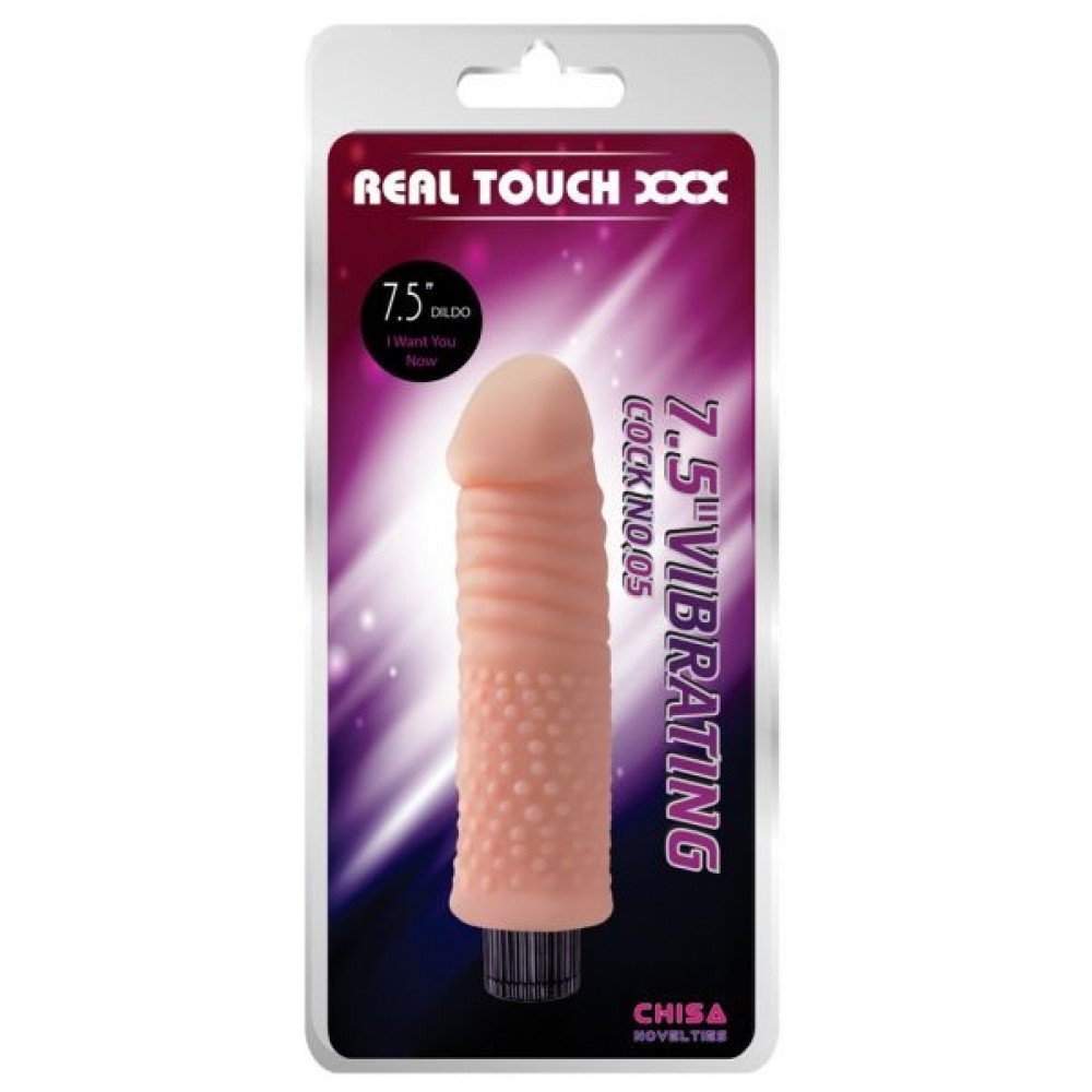 Вибромассажер 7.5" Vibrating Cock No.05 291628 CHISA