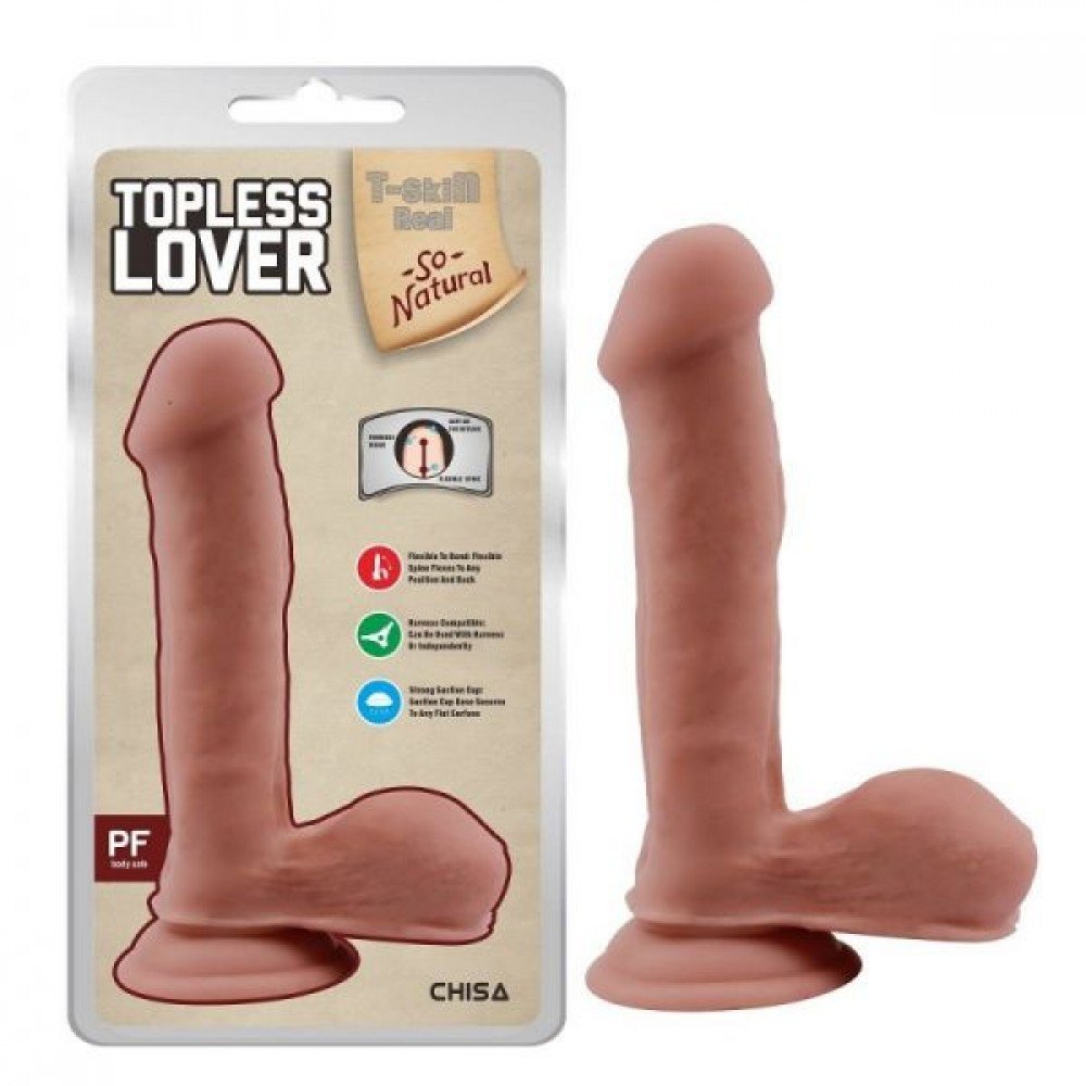 Фаллоимитатор Topless Lover, Flesh 291845 CHISA