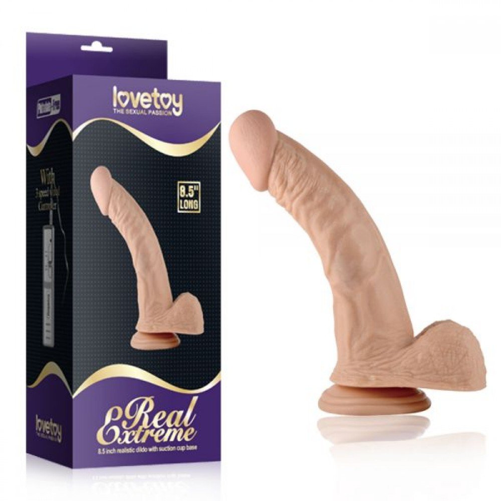 Фаллоимитатор 8.5" Real Extreme Dildo, Flesh 310010 LOVETOY