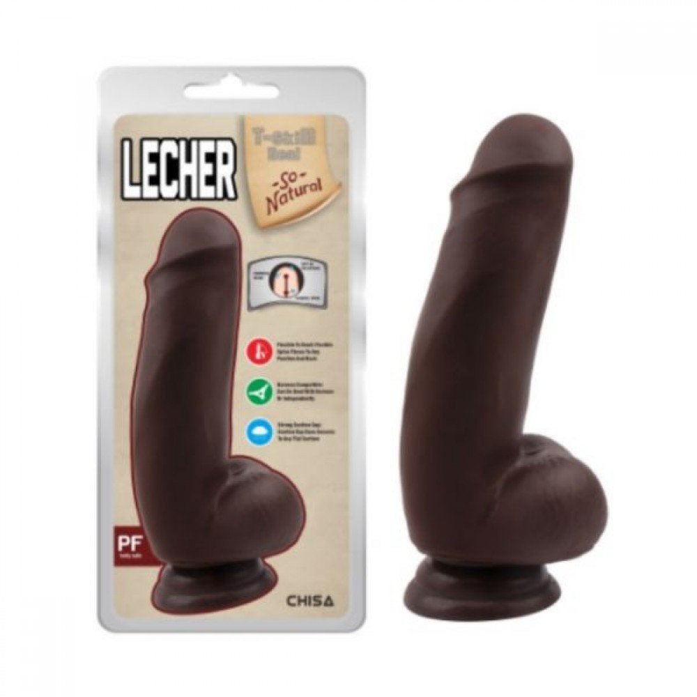 Фаллоимитатор Lecher, Brown 291856 CHISA