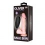 Вибромассажер с функцией ротации на присоске Oliver, Flesh 30284 LYBAILE