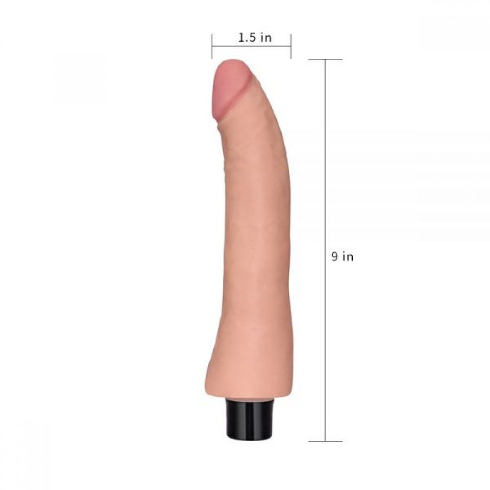 Вибромассажер 9" Real Softee, Flash 310021 LOVETOY