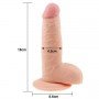 Фаллоимитатор 7.5" The Ultra Soft Dude, Flesh 310031 LOVETOY