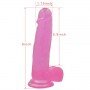 Фаллоимитатор 8" Jelly Studs, Pink 310109 LOVETOY