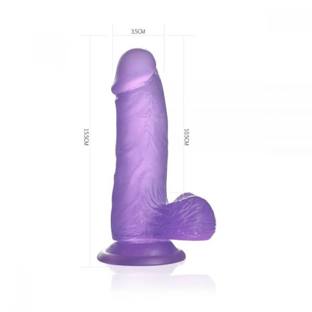 Фаллоимитатор 6" Jelly Studs, Purple 310114 LOVETOY