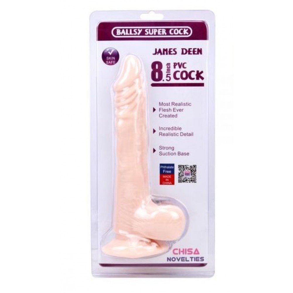 Фалломитатор 8.5" Dildo, Flesh 291446 CHISA
