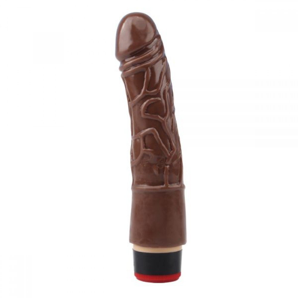 Вибромассажер 7.7” Vibe Cock, Brown 291641 CHISA