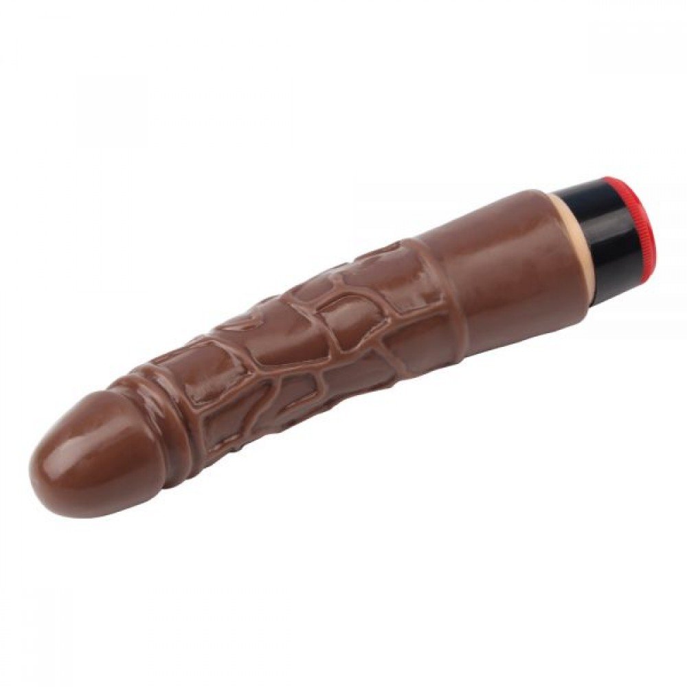 Вибромассажер 7.7” Vibe Cock, Brown 291641 CHISA