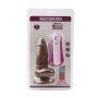 Вибромассажер JUMBO JACK 6" Vibrating Dildo, Brown 291696 CHISA