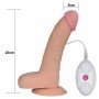 Вибромассажер 8.8" The Ultra Soft Dude, Flesh Vibrating 310040 LOVETOY