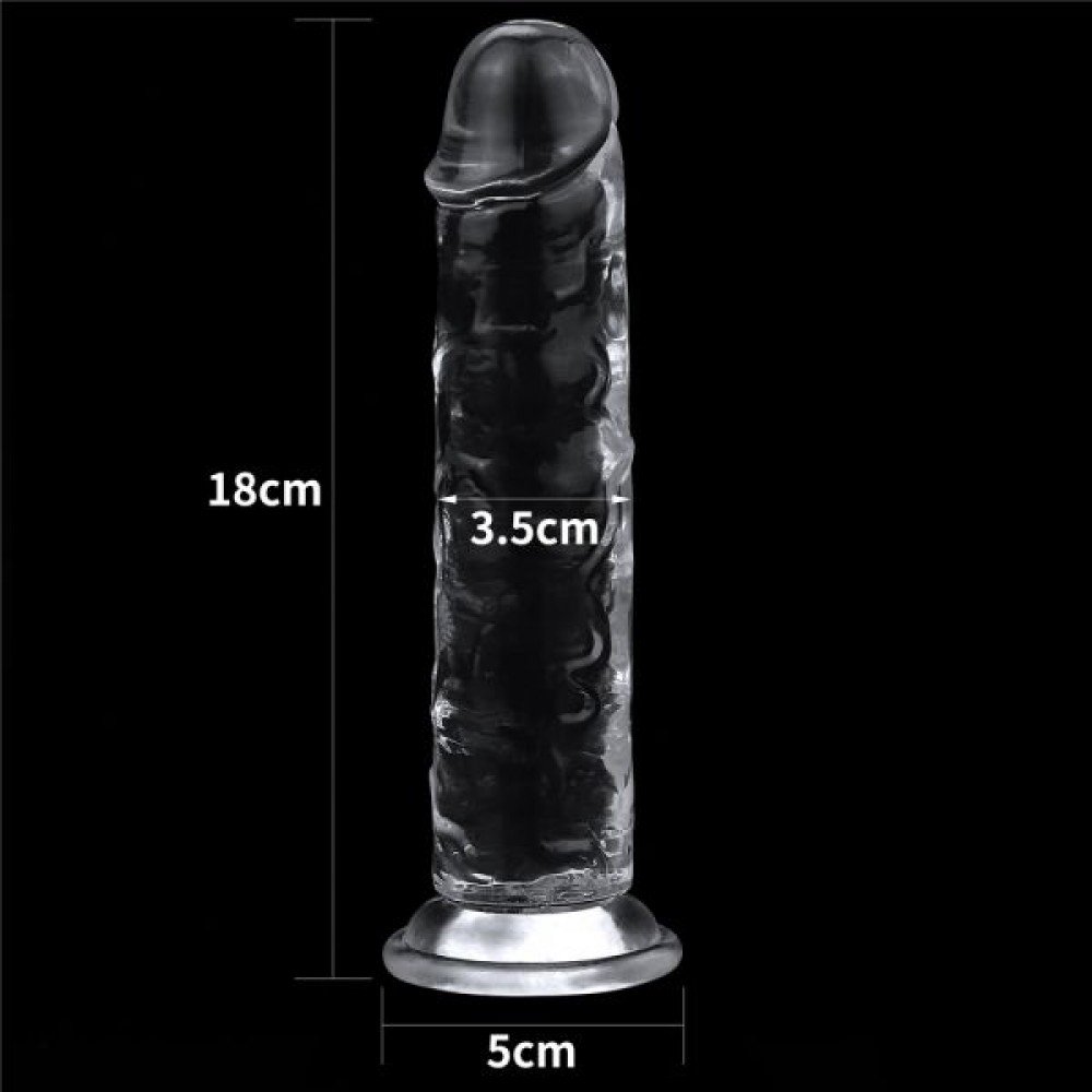 Фаллоимитатор 7.0'' Flawless Clear Dildo, Clear 310052 LOVETOY