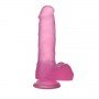 Фаллоимитатор 7" Jelly Studs, Pink 310111 LOVETOY