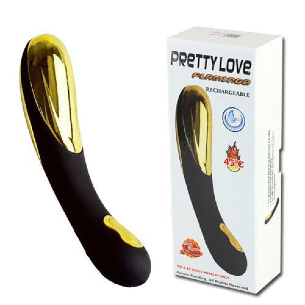 Вибромассажер HONORADBLE FLAMINGO, Black&Gold 30147 LYBAILE