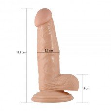 Фаллоимитатор 7" Real Extreme Dildo, Flesh 310016