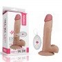 Вибромассажер 9" The Ultra Soft Dude, Flesh Vibrating 310041 LOVETOY