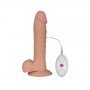 Вибромассажер 9" The Ultra Soft Dude, Flesh Vibrating 310041 LOVETOY