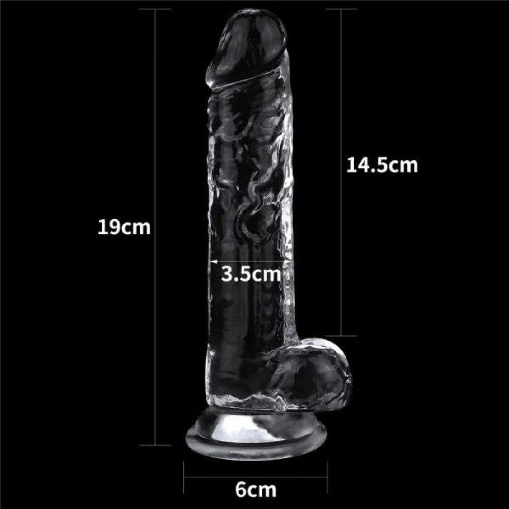 Фаллоимитатор 7.5'' Flawless Clear Dildo, Clear 310053 LOVETOY