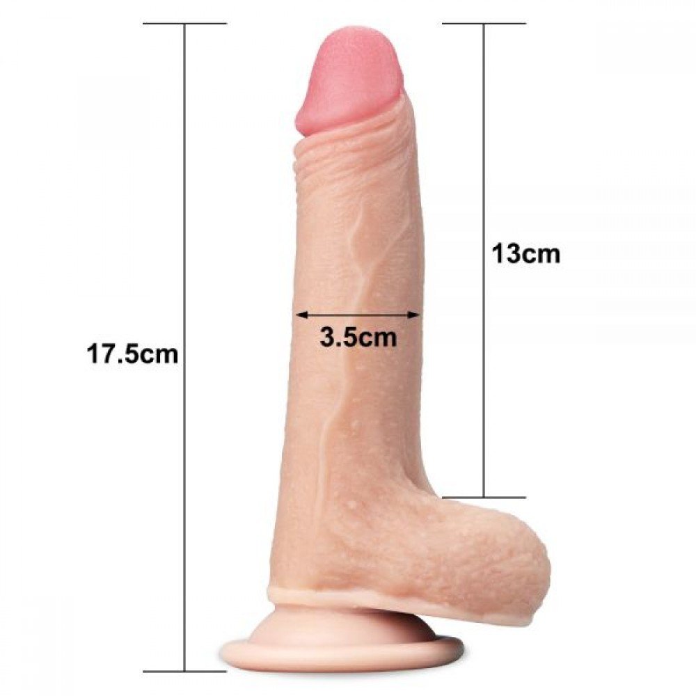 Фаллоимитатор 7'' Sliding-Skin Dildo 310100 LOVETOY