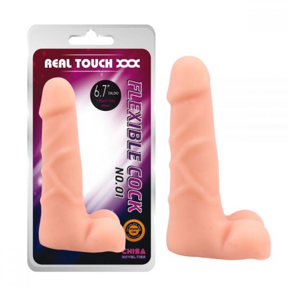 Фалломитатор 6.7" Flexible Cock No.01 291445 CHISA