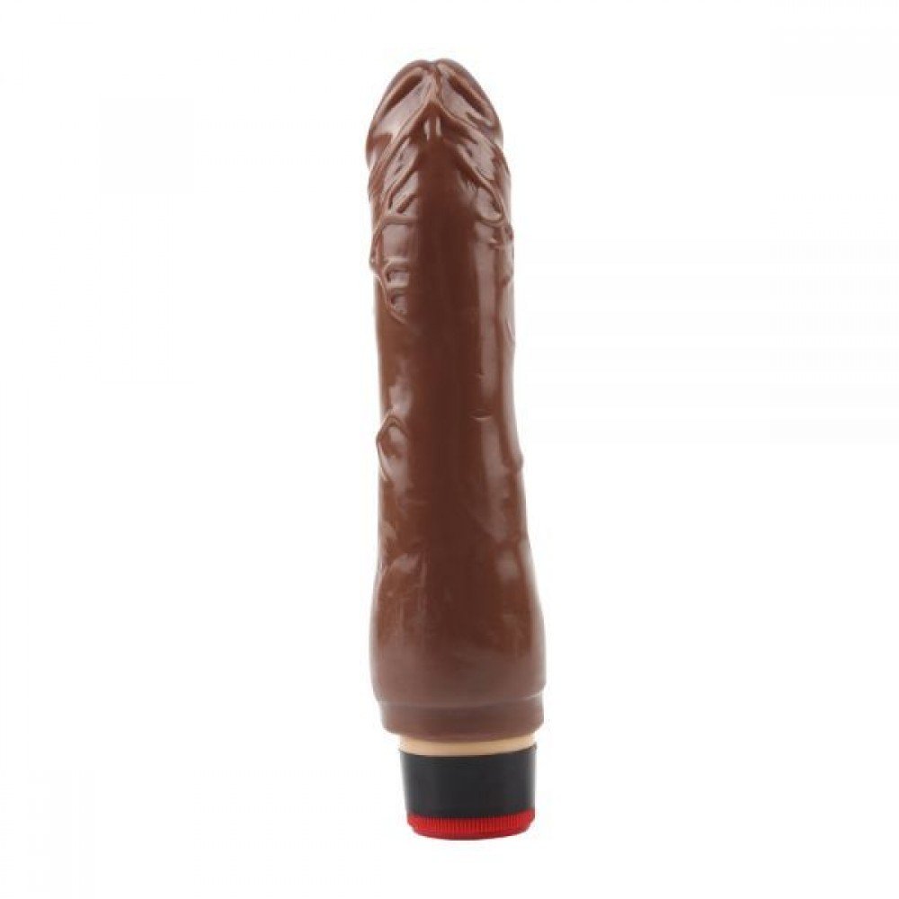Вибромассажер Chisa 8.1” Vibe Cock, Brown 291639 CHISA