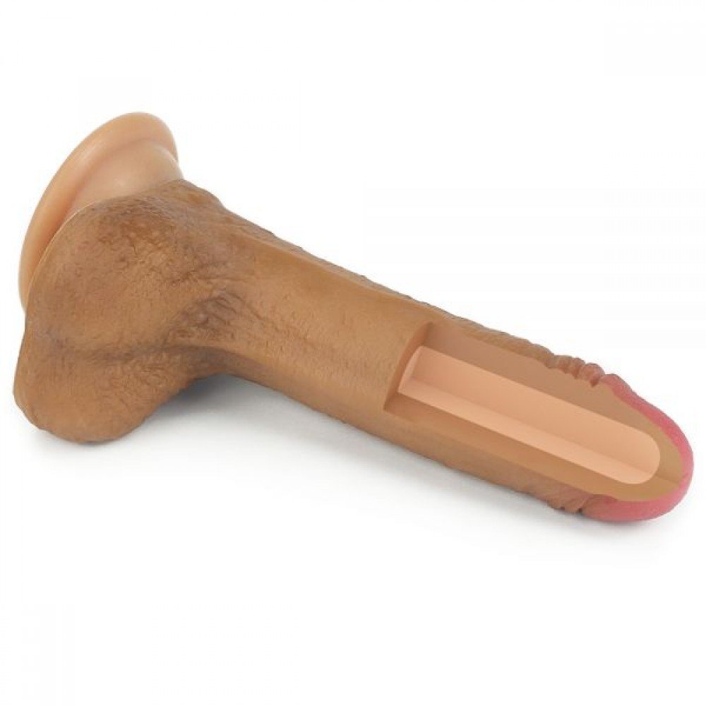 Фаллоимитатор 7'' Nature Cock, Brown 310057 LOVETOY