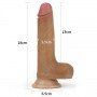 Фаллоимитатор 7'' Nature Cock, Brown 310057 LOVETOY