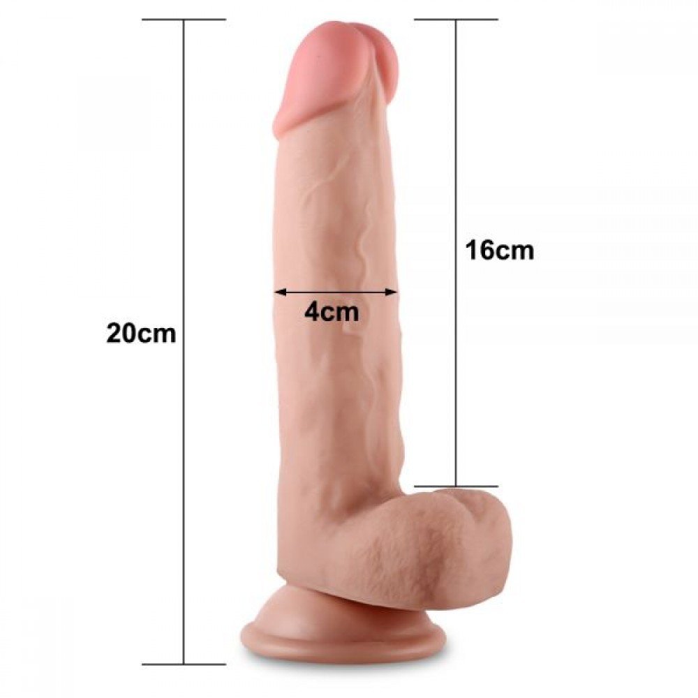 Фаллоимитатор 8'' Sliding-Skin Dildo 310101 LOVETOY