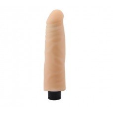 Вибромассажер 7.5" Vibrating Cock No.04, Flesh 291627