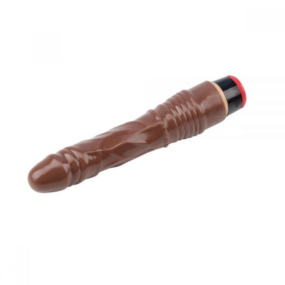 Вибромассажер 8.8” Vibe Cock, Brown 291645 CHISA